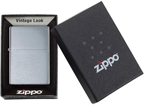 Miniatura 11 de Zippo encendedores vintage Latón,Plateado Vintage,Cromado,https://www.amazon.com/dp/undefined