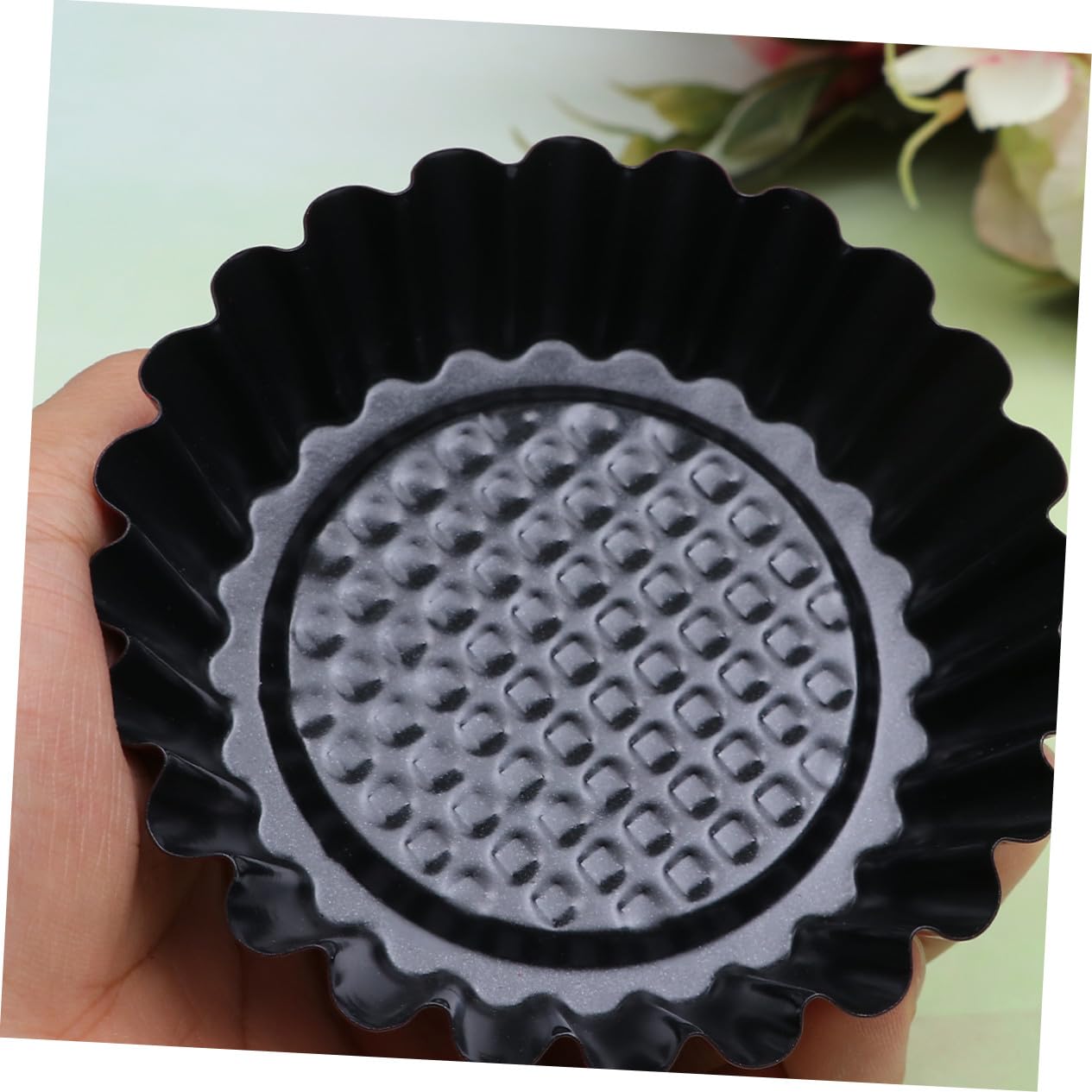Ipetboom 12pièces Lot De Moules à Tartelettes Antiadhésifs Forme De Chrysanthème Pour Cuisine Outil De Cuisson Diy