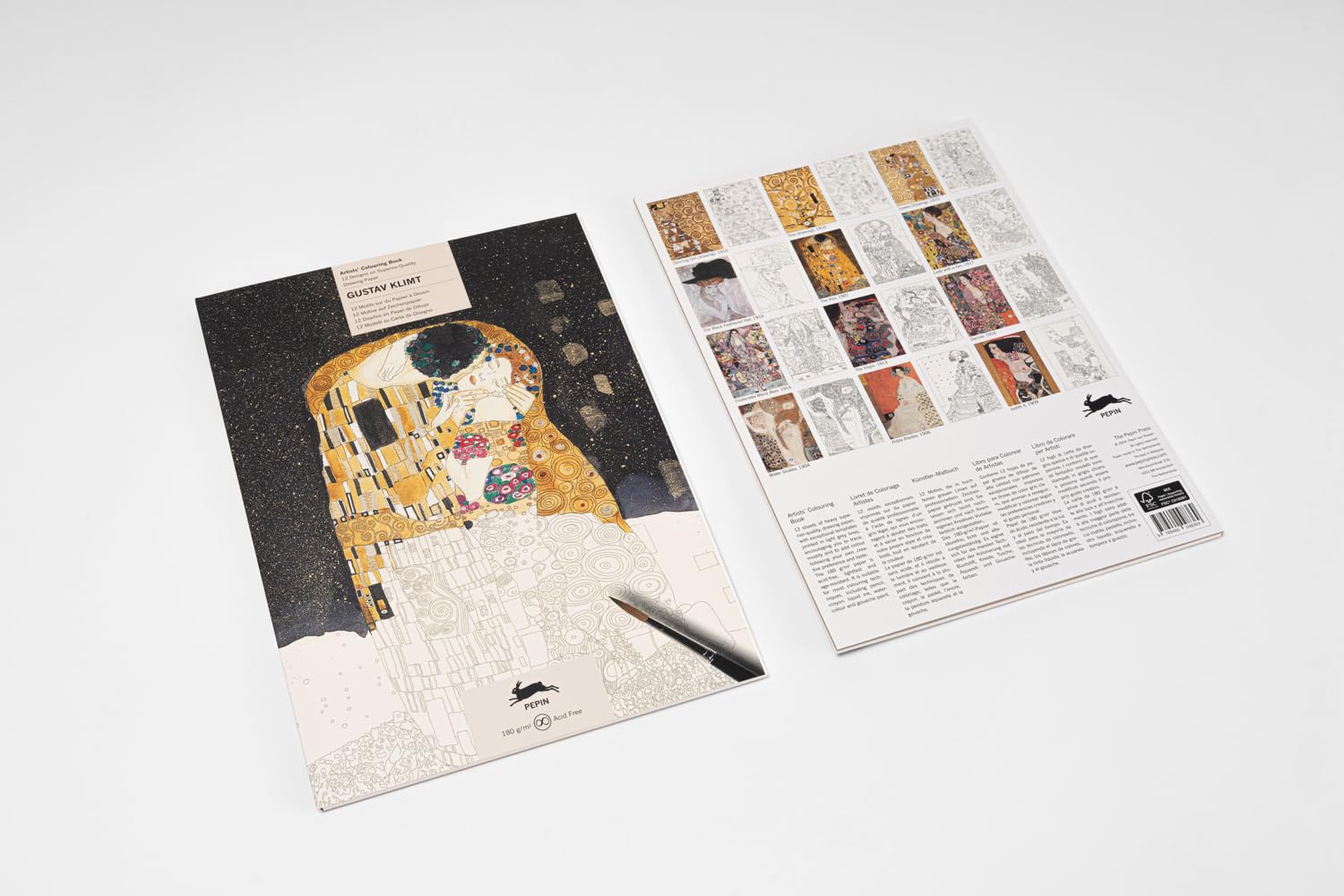 Gustav klimt: Artists' Colouring Book
