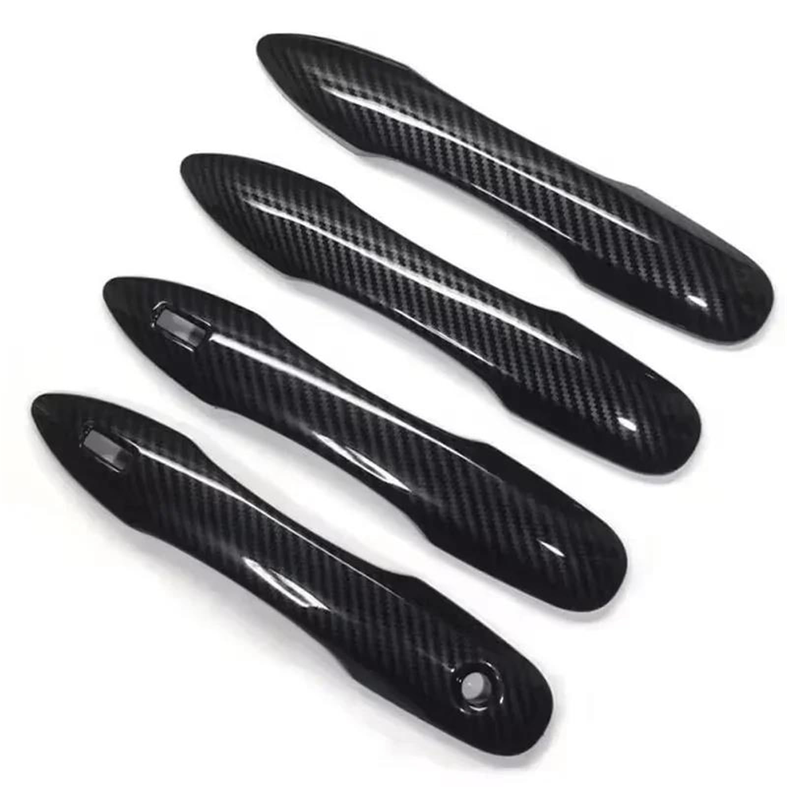 YSDSLS Car Exterior Door Handle Cover Moulding Trim Protective for Toyota for Camry 2018-2023(Carbon Look)