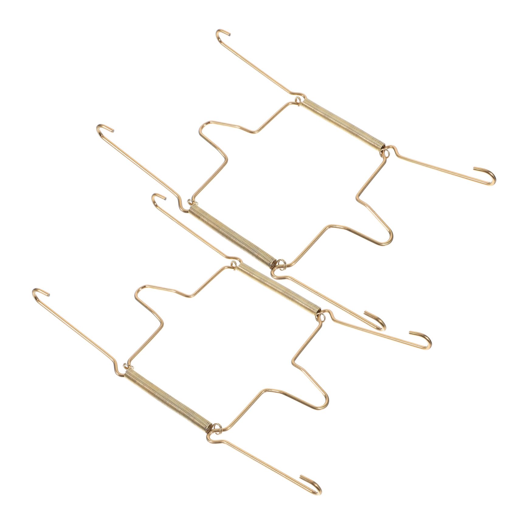 LALADEFIEE 2pcs Invisible Plate Hangers Heavy Duty Shaped Wall Hooks for Displaying Dish Plates No Damage to Walls Easy Installation Suitable for