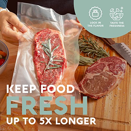 Avid Armor Vacuum Sealer Bags Pint Size, Vac Seal Bags for Food Storage, Meal Saver Freezer Vacuum Sealer Bags, Sous Vide Bags Vacuum Sealer, Non-BPA, 6 x 10 inches, Pack of 100 - Thumbnail 4