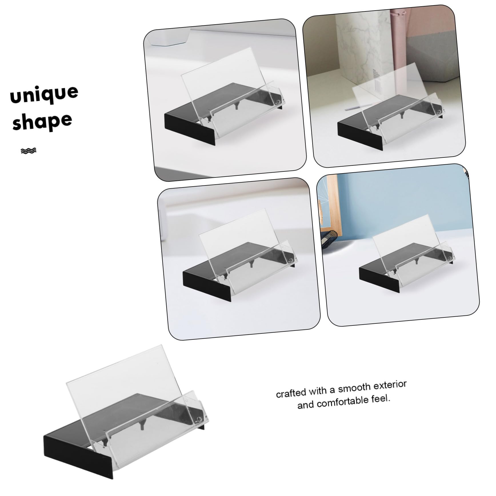 Boîte de Rangement en Plastique Noir 10pcs Multifonctionnelle Sensation Confortable Design Rétro Élégant pour Organiser Vos Enregistrements pour Cassettes Audio