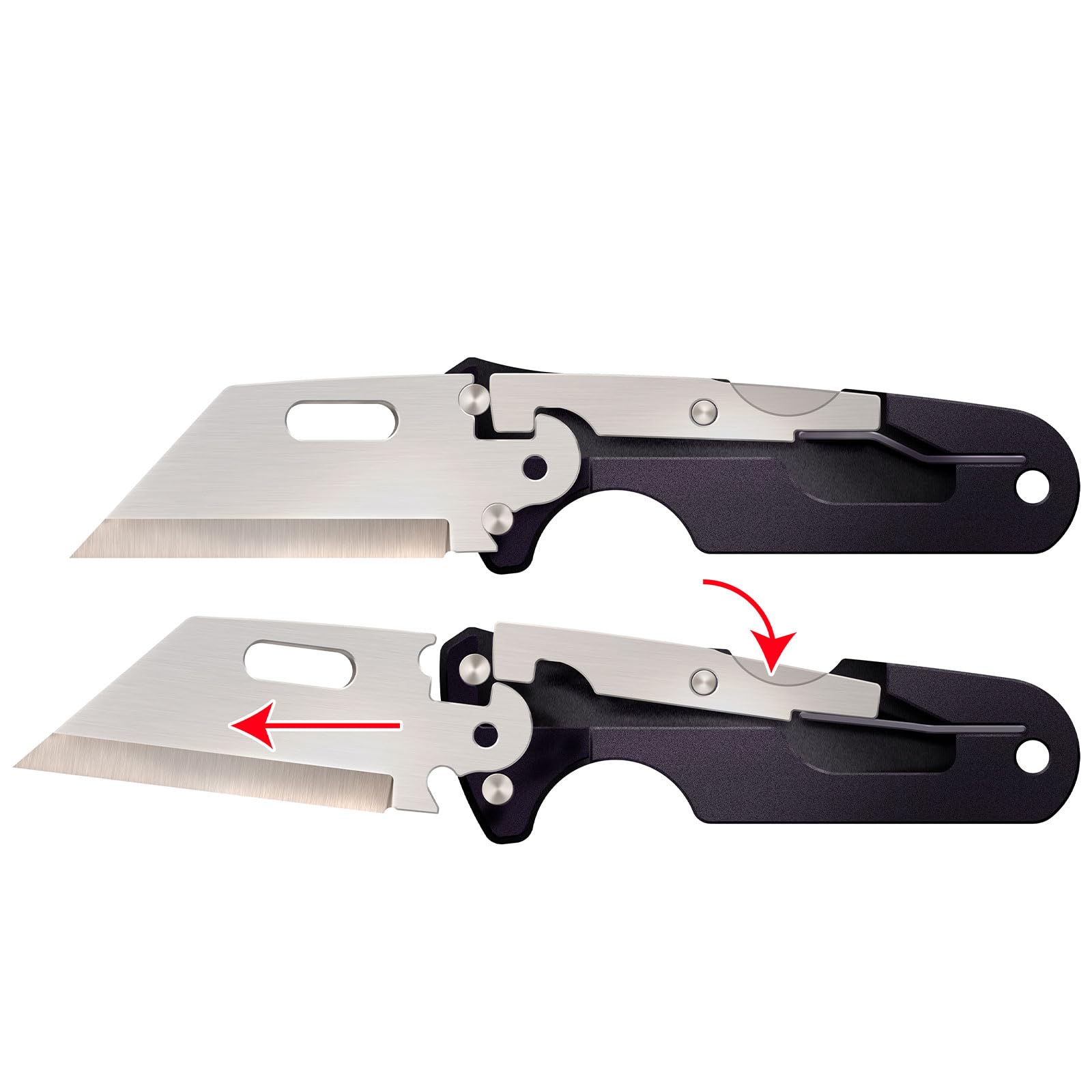 Cold Steel Clic-N-Cut nóż dla dorosłych, uniseks, czarny, 64 mm