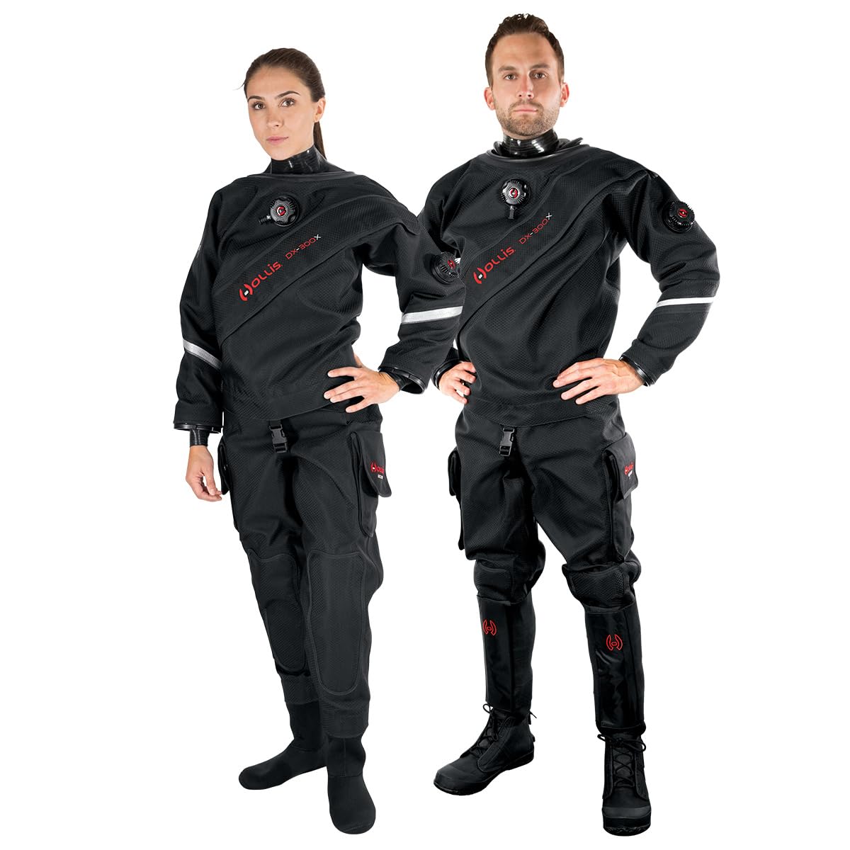 Hollis 277.3000.009 Dx-300x W/Neoprensocken - XXXL für Erwachsene, gebaut für den täglichen Gebrauch