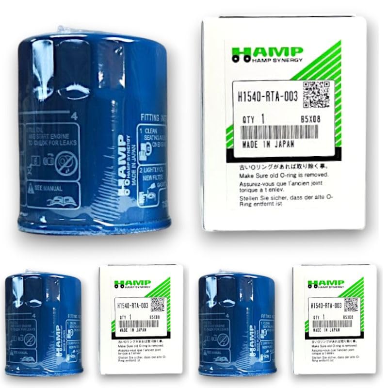 Amazon | HAMP ハンプ オイルフィルター H1540-RTA-003 x3個 ホンダ
