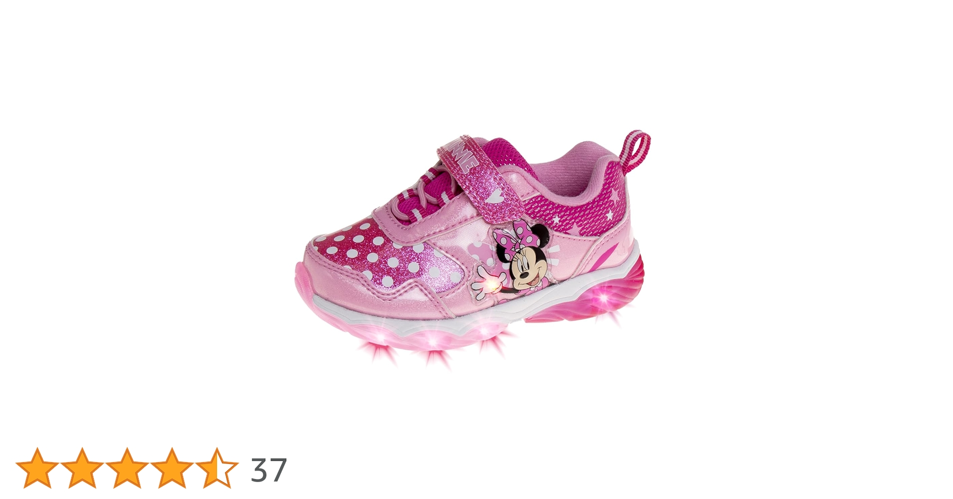 Disney Girls' Minnie Mouse Shoes - Kids Minnie Mouse Tennis