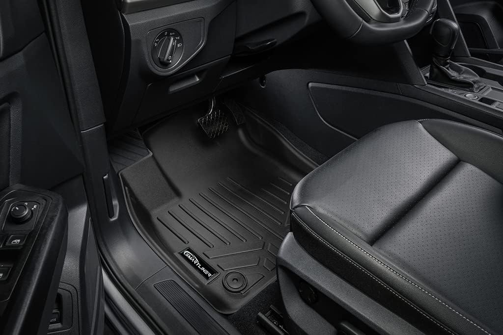 SMARTLINER Floor Mats - Cargo Liner Behind 2nd Row Set Compatible with 2018-2025 Volkswagen Atlas
