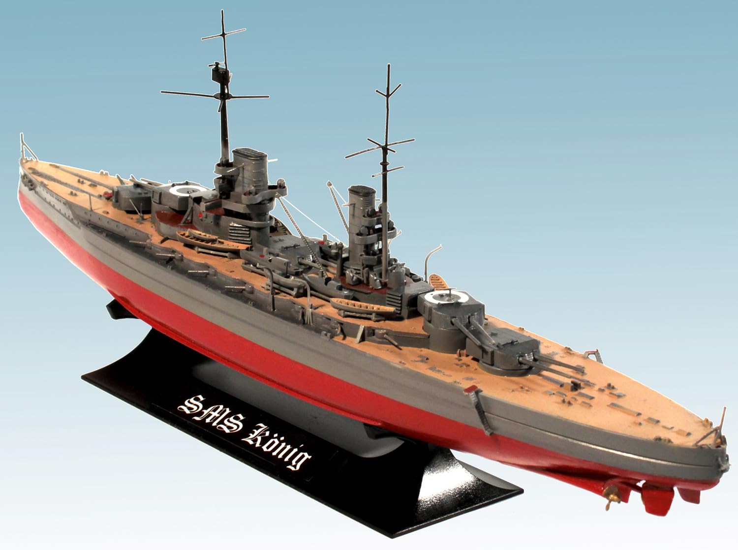 Amazon | アイシーエム(ICM) 1/350 ドイツ 弩級戦艦 ケーニッヒ