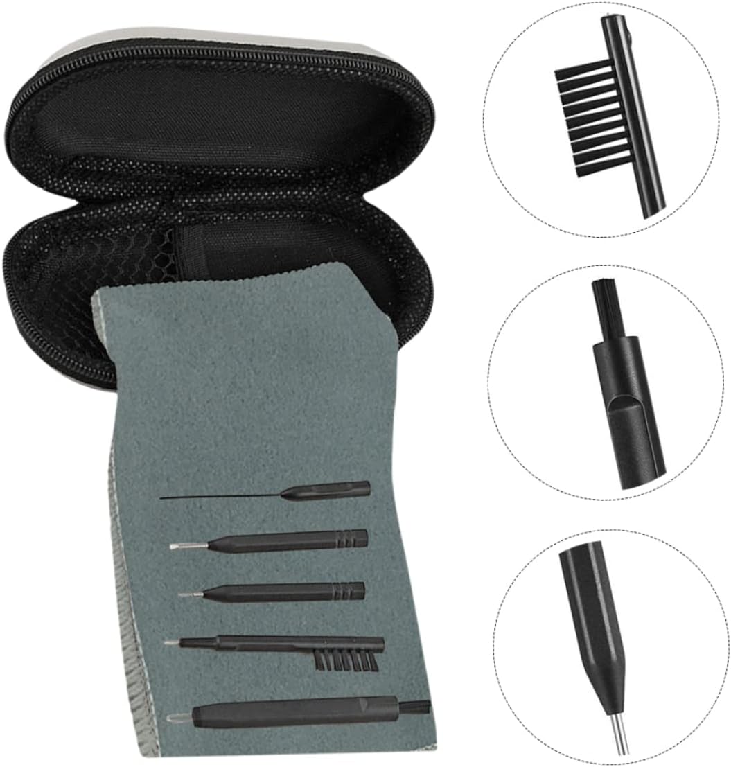 7pcs Hearing Aid Accessories Cleaning Brush Set Kit for Ear Wax Removal