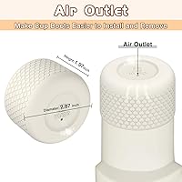 Vista 138 de WUQID Heart Shaped Texture Silicone Boot Compatible with Stanle Quencher H2.0 IceFlow Flip 20oz 30oz 40oz,Hydroo Flask 12-24oz