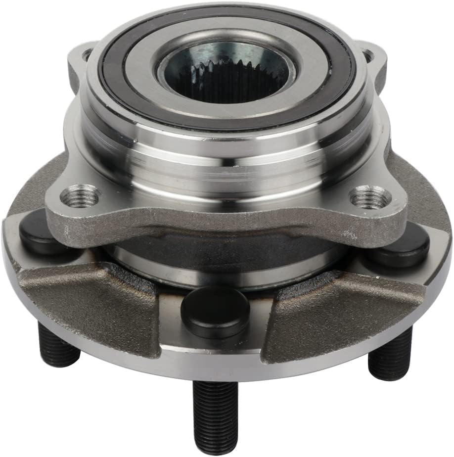 SCITOO Wheel Hub Wheel Bearing Assembly Rear 512517 fit for Ford GT 2017-2018 for Ford for Mustang 2015-2019 5 Lugs Wheel Hub Bearing Assemblies W/ABS 2pcs