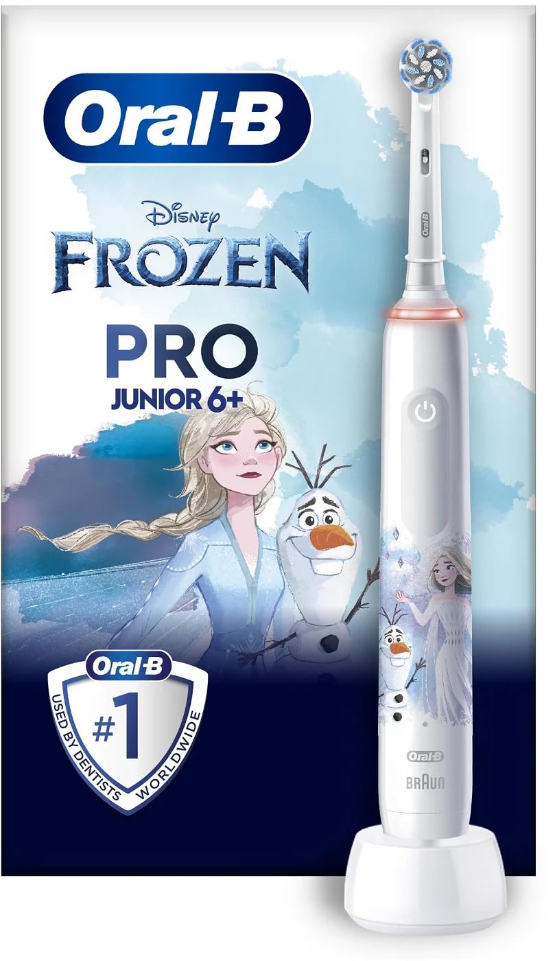 Cepillo de Dientes Eléctrico Braun Oral-B Junior Pro Frozen - Marca: Braun - EAN: 8006540774922
