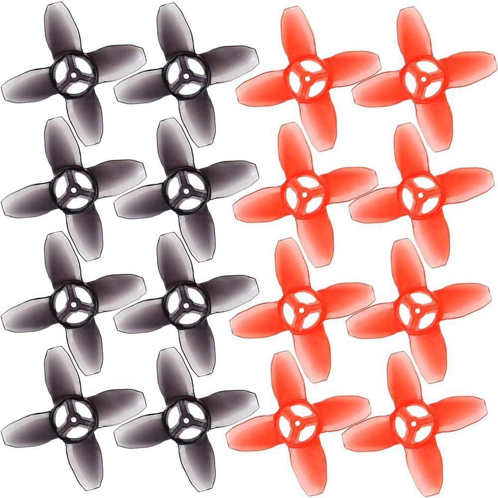 16 pezzi per eliche Avan Tinyhawk TH Turtlemode 40 mm 4 lame foro 1,5 mm per motore indoor FPV Racing Drone