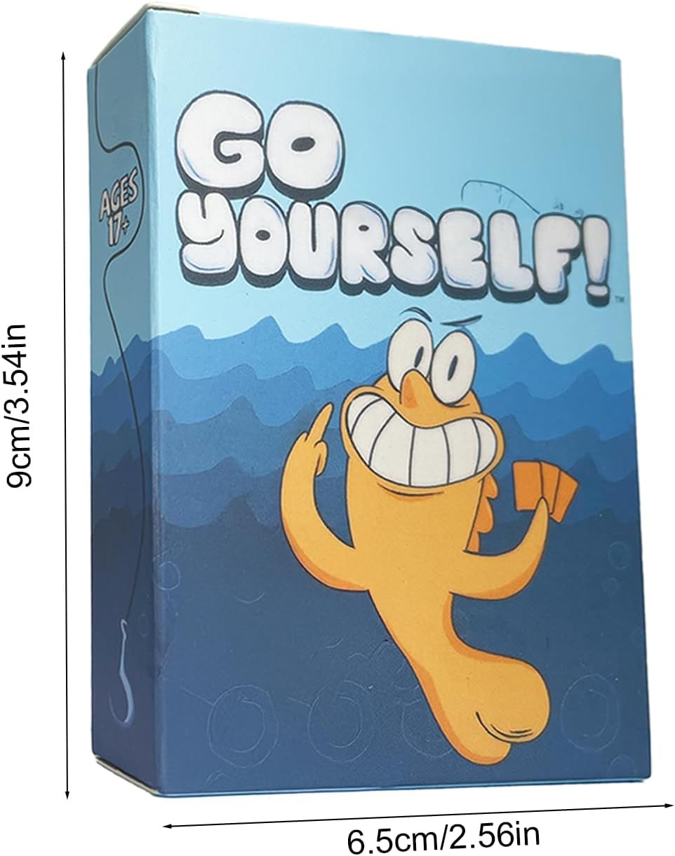 Go Fish Yourself Game, The Go Fish Game of Life's Little Humiliations, Hilarious Card Games Adults for Parties, Game Nights, Gag Gifts for Friends Couples & Coworkers (A) - Image 2