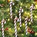 Imagen de NOLACE 12 Piezas De Purpurina Bastones Caramelo 14 CM Navidad Rojo Plateado Bastón Caramelo Navidad Bastones De Caramelo Adorno Christmas Decorations Adornos Arbol
