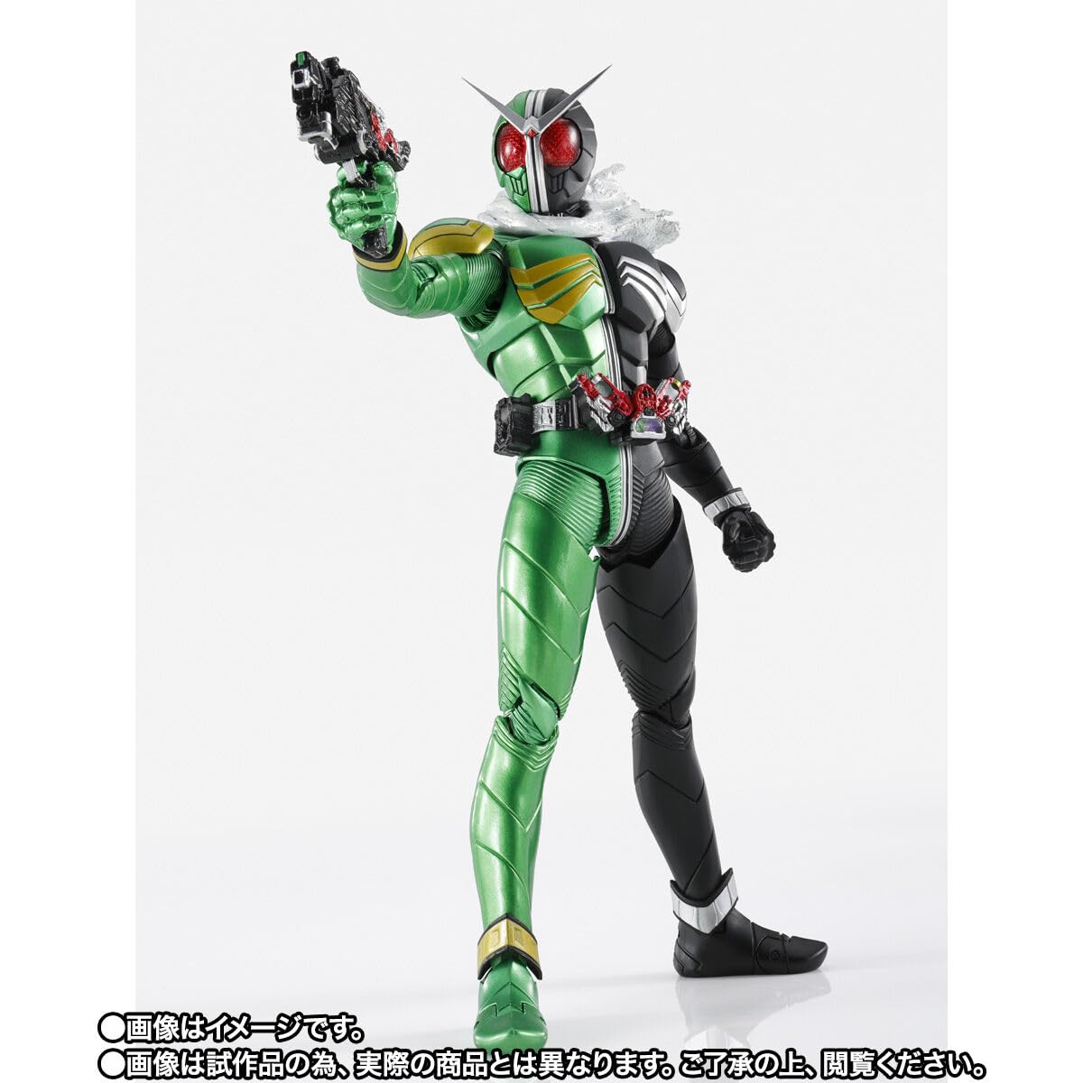 Amazon.co.jp: SHF (真骨彫製法) 仮面ﾗｲﾀﾞｰW サイクロンスカル (BD