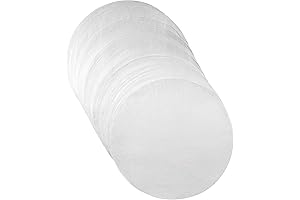 Non-Stick Round Parchment Paper - 6 inch - Perfect Fit for Round Cake Pans