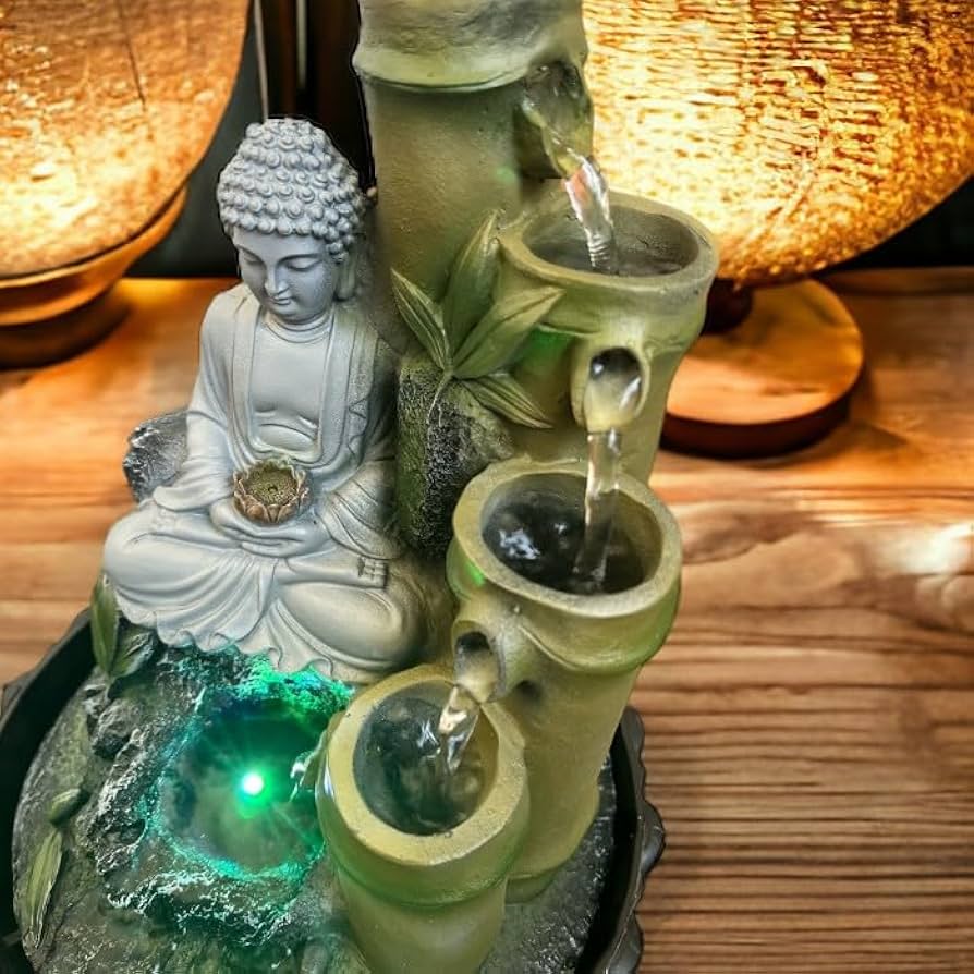 Amazon.co.jp: 流水のオブジェ 縁起物 大仏 AT24006 仏様 座禅 座像 Amazon.co.jp: 流水のオブジェ 縁起物 大仏 AT24006 仏様 座禅 座像