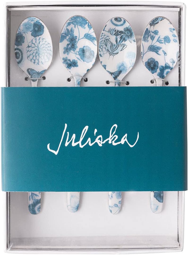 Juliska Field of Flowers Spoons Set of 4 - Chambray