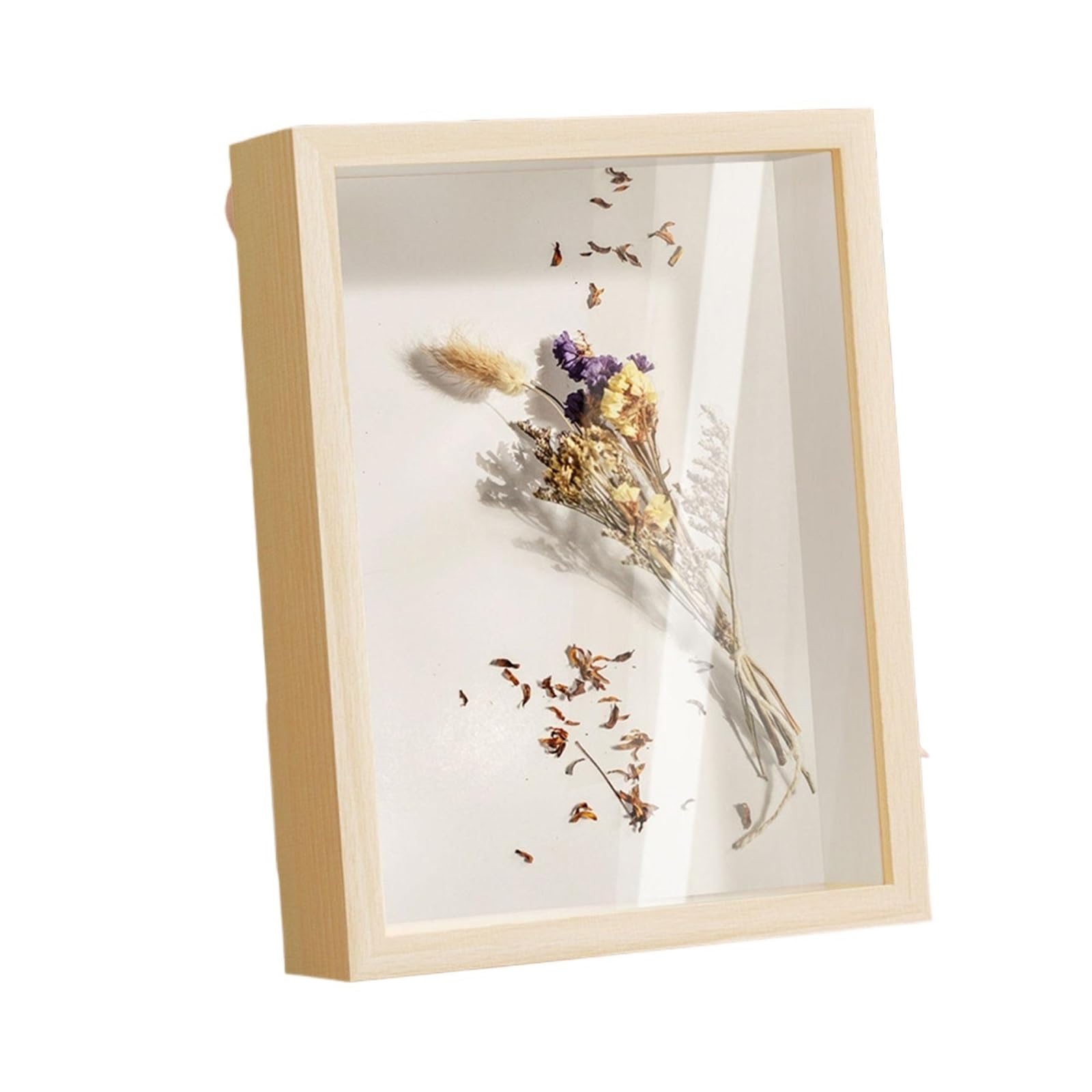 Shadowbox Frame, Shadow Box Frame Multicolor 5cm Depth Photo Display Keepsake DIY Medals Wedding Home(Color 2)