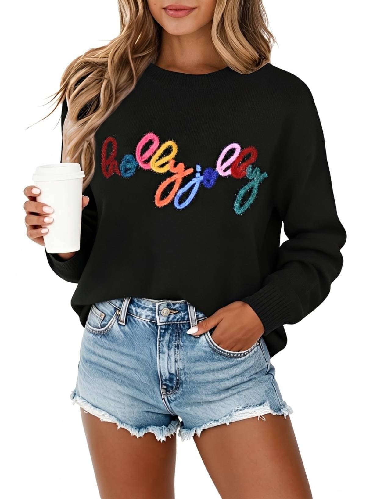 MARZXIN Women Sweater Merry Christmas Pullover Halloween Sweatshirts Tops