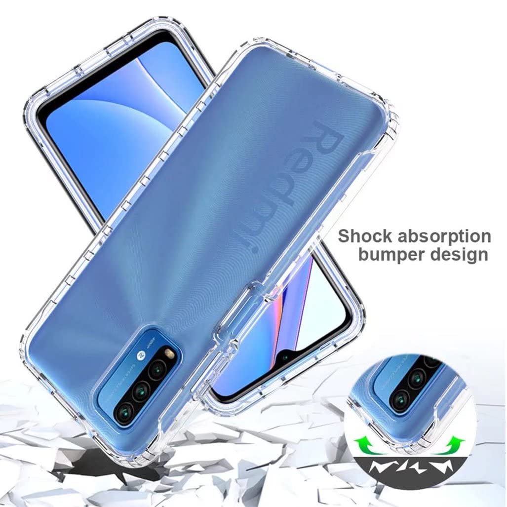 Custodia HAOYE Per Google Pixel 6a, In TPU Con Effetto Gradiente Blu/rosa, Antiurto Con Angoli Rinforzati - copertina