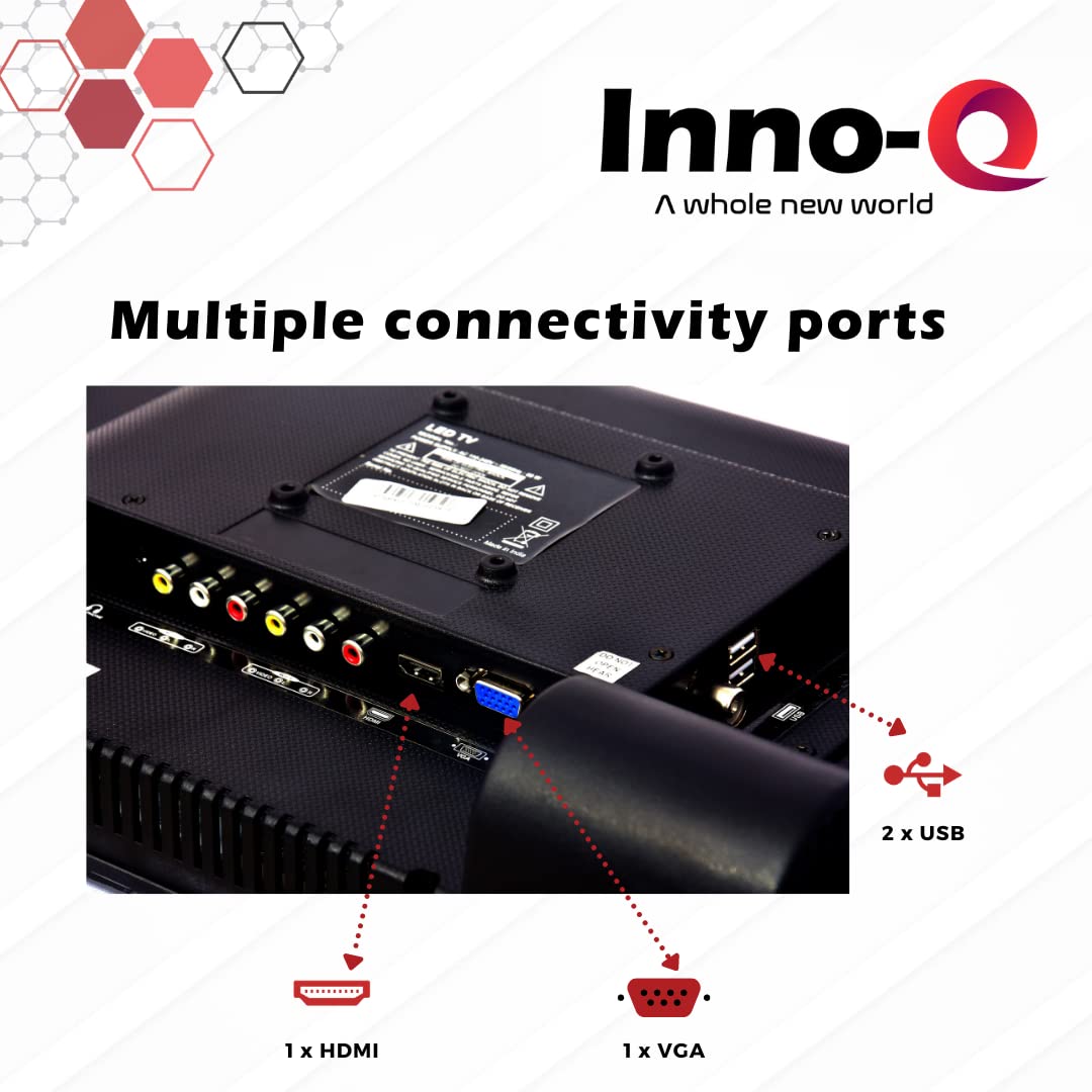 InnoQ 60 cm - 24 Inches - HD LED TV - Real Frameless Display