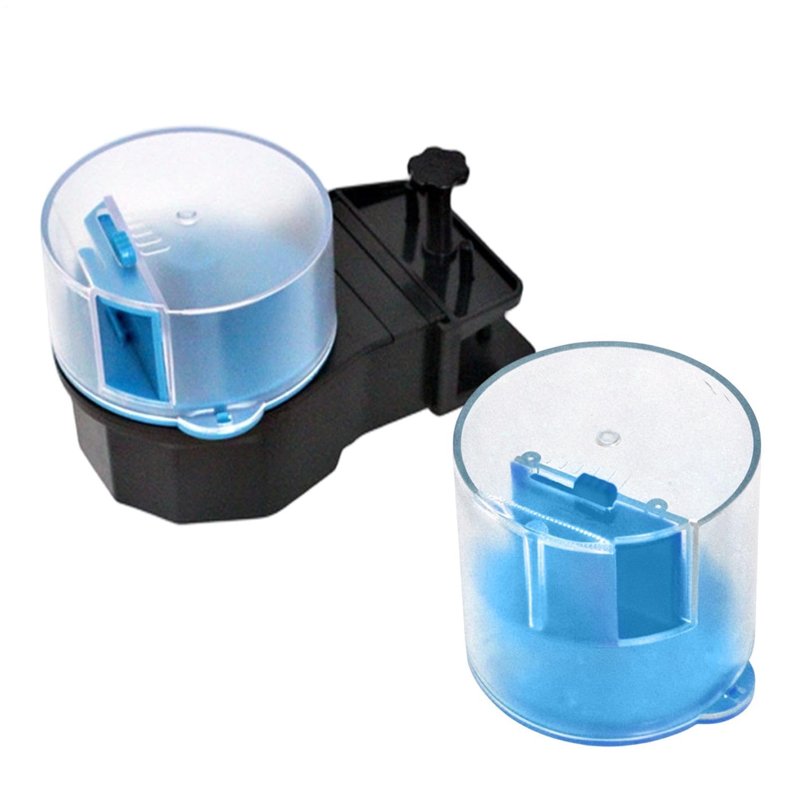 Mangeoire automatique pour aquarium avec double bac anti blocage
