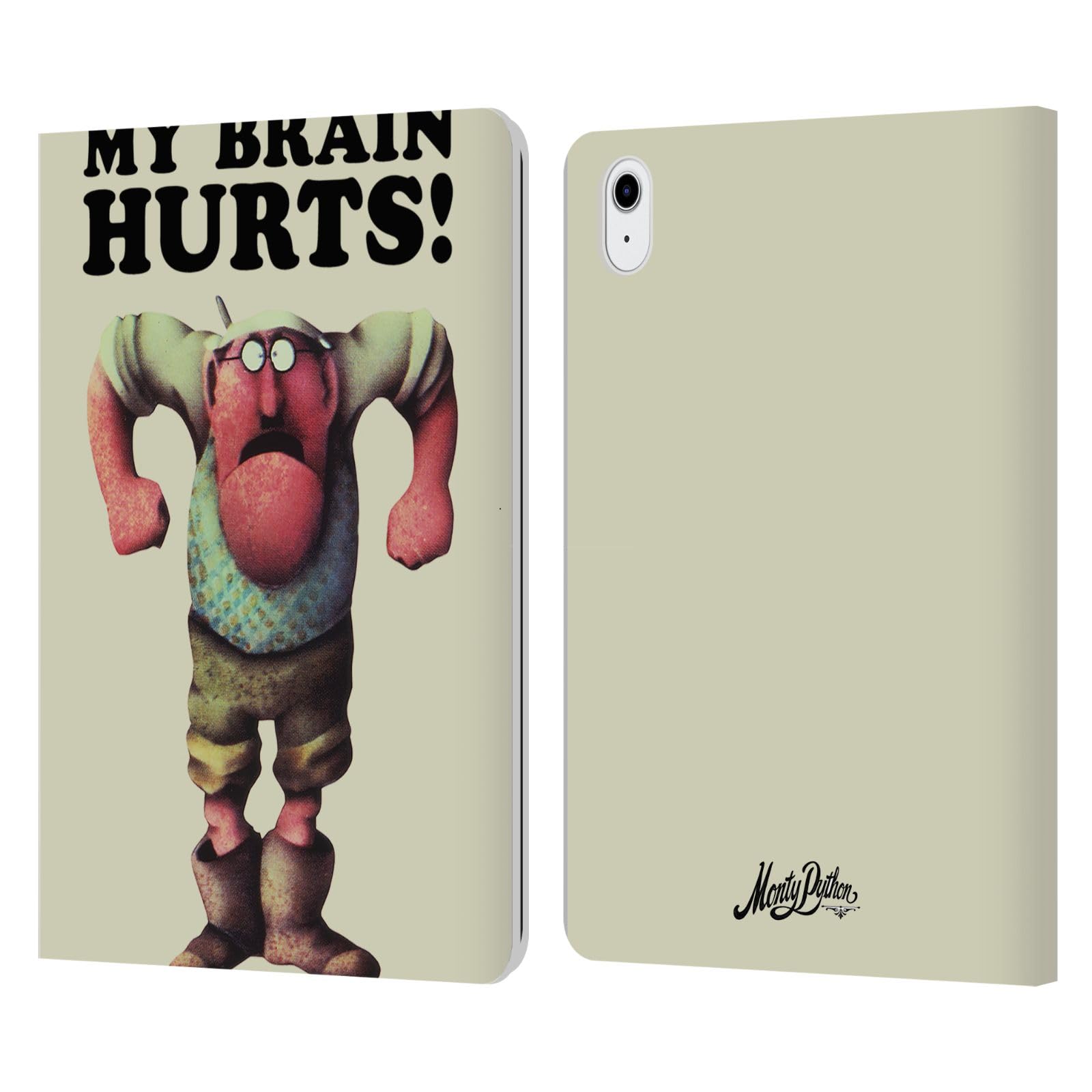 Carcasa de cuero Monty Python para iPad Air con cierre magnético y soporte horizontal 7