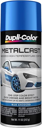 Dupli-Color MC201 Metalcast Automotive Spray Paint - Blue Anodized Coating