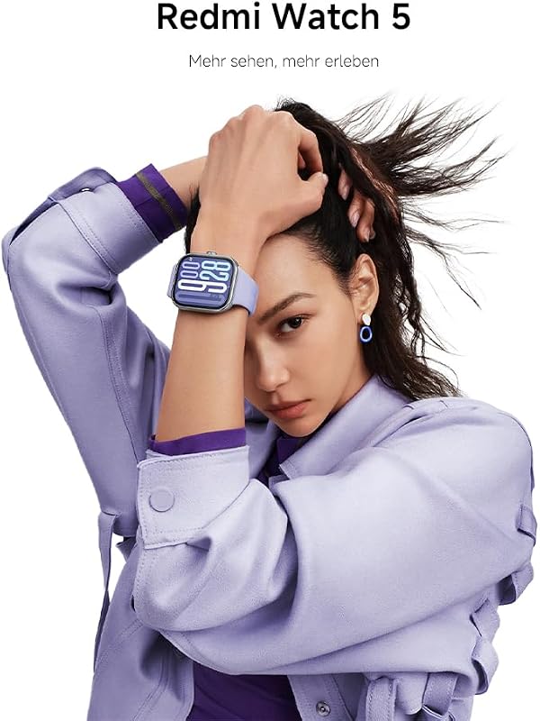 XIAOMI Redmi Watch 5 Okosóra AMOLED 53mm, 24 Napos Akkumulátor, 150+ Sportmód, Pulzusmérés, Alvásmonitor, GPS, 5ATM - Redmi Watch 5, silver