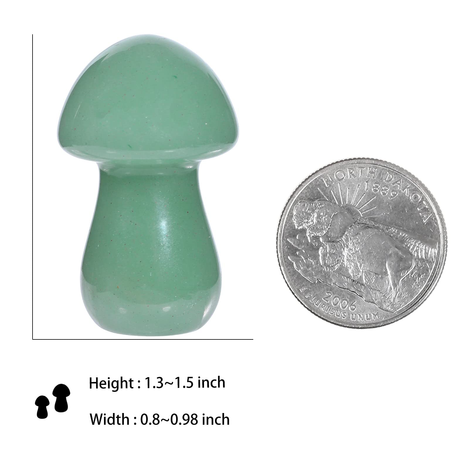 mookaitedecor Figurine Champignon en Cristal sculpté à la Main Reiki, Mini Champignons polis Statue de Poche en Pierre pour la décoration de la Maison et Les bonsaïs, Améthyste mookaitedecor Figurine Champignon en Cristal sculpté à la Main Reiki, Mini Champignons polis Statue de Poche en Pierre pour la décoration de la Maison et Les bonsaïs, Améthyste