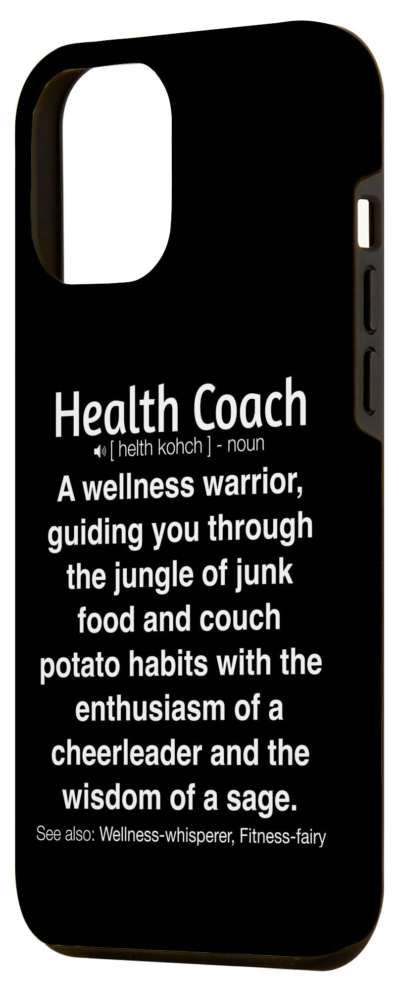 iPhone 13 Pro Max Funny Health Coach Case - Image 2