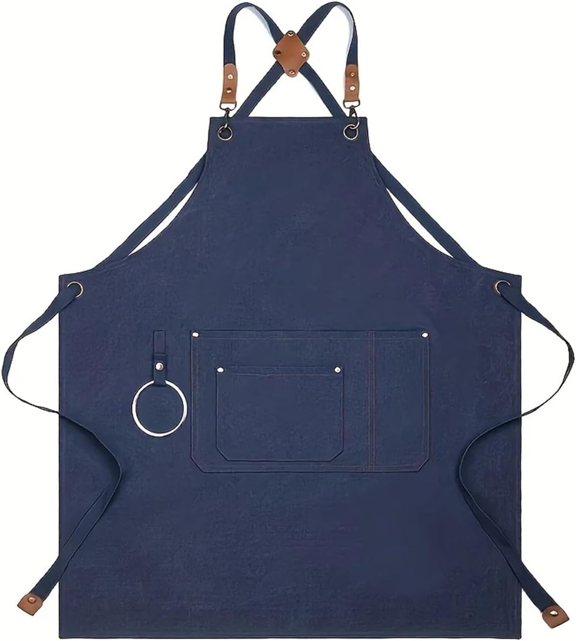 Hand-wiping Kitchen Gardening Coffee Shops Aprons Baking Restaurant Apron Cross Back Adjustable