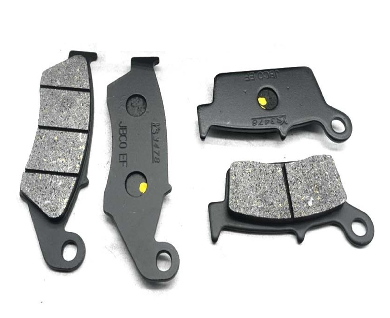 Pastillas Freno Disco Moto Juego De Pastillas Freno Delanteras Y Traseras para Motocicleta, para WR125 1998 YZ125 WR250 1999 2000 2001 2002 WR250F WR250Z WR 125 250