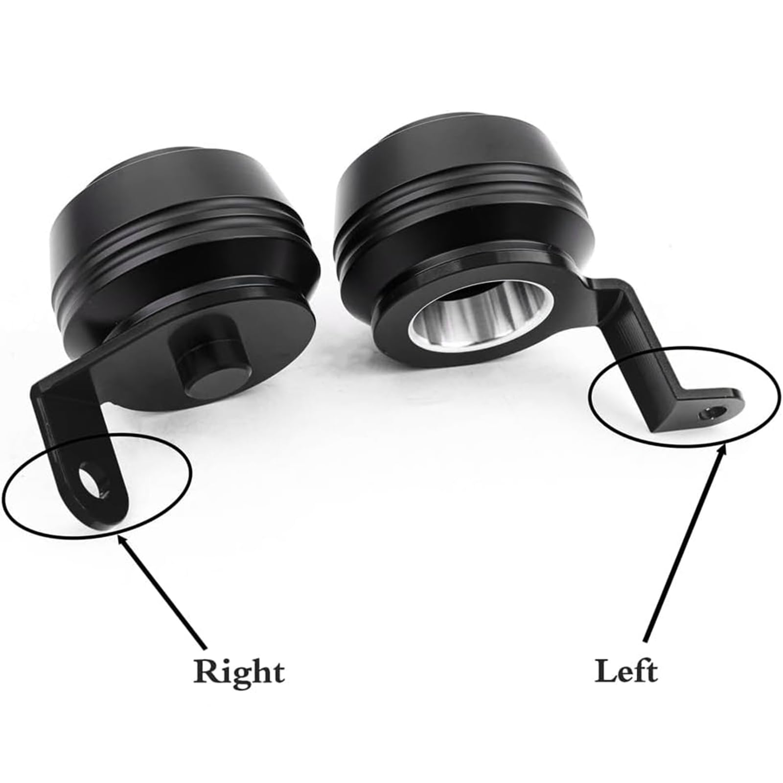 Adatto per MT07 MT 07 MT-07 mt 07 2025 2026, accessori per moto, cuscinetti antiurto, asse anteriore, forcella, protezione anticaduta (nero)
