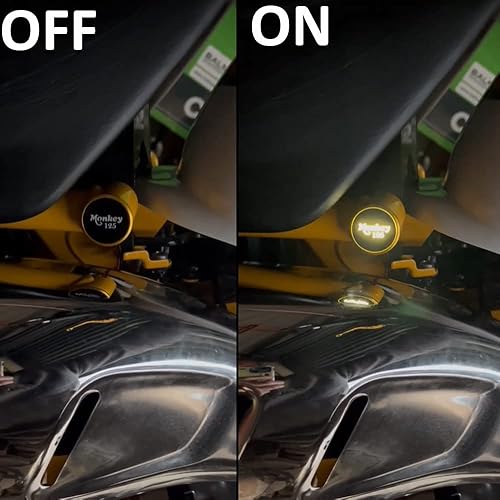Miniatura 4 de Luz LED para casquillo de cuerpo compatible con Honda Monkey 125 Z125 (2018-2023), todos los modelos, color dorado