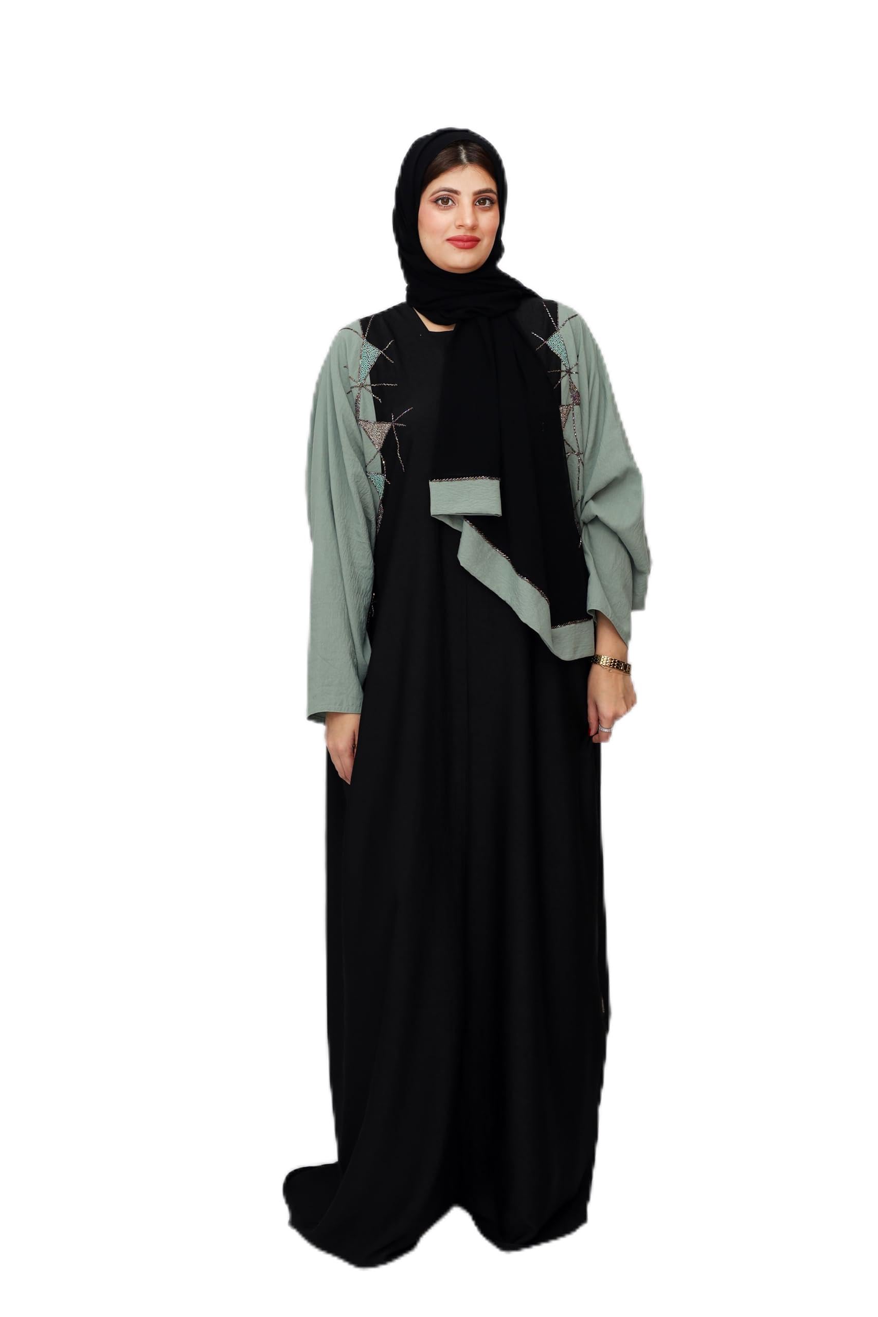 Almas hub fashion women elegant abaya traditional arabic dress kaftan style loose