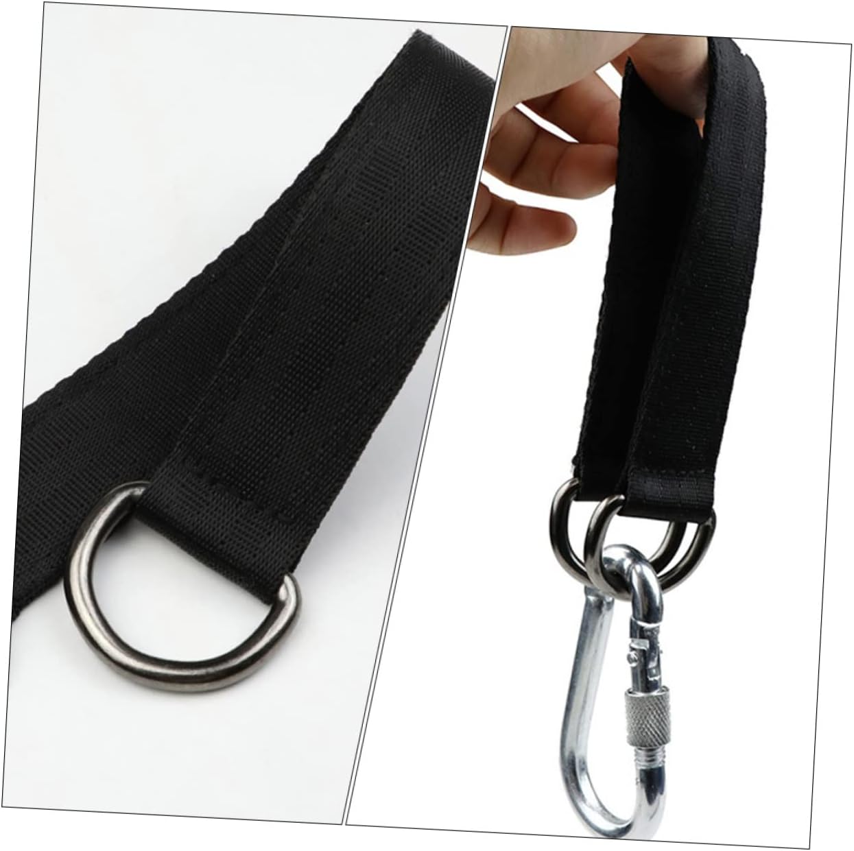 6Pcs Tree Swing Straps Durable Hammock Hanging Kit for Outdoor Camping Hiking and Picnics Reliable Swing Rope with High Performance