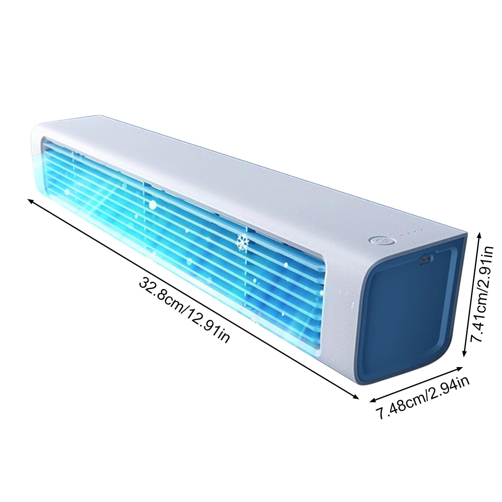 Ventilador del refrigerador de aire, con la luz del led, el batidor del motor silencioso, flujo de aire reversible, la iluminación regulable del control remoto, ahorro de energía para la oficina en ca