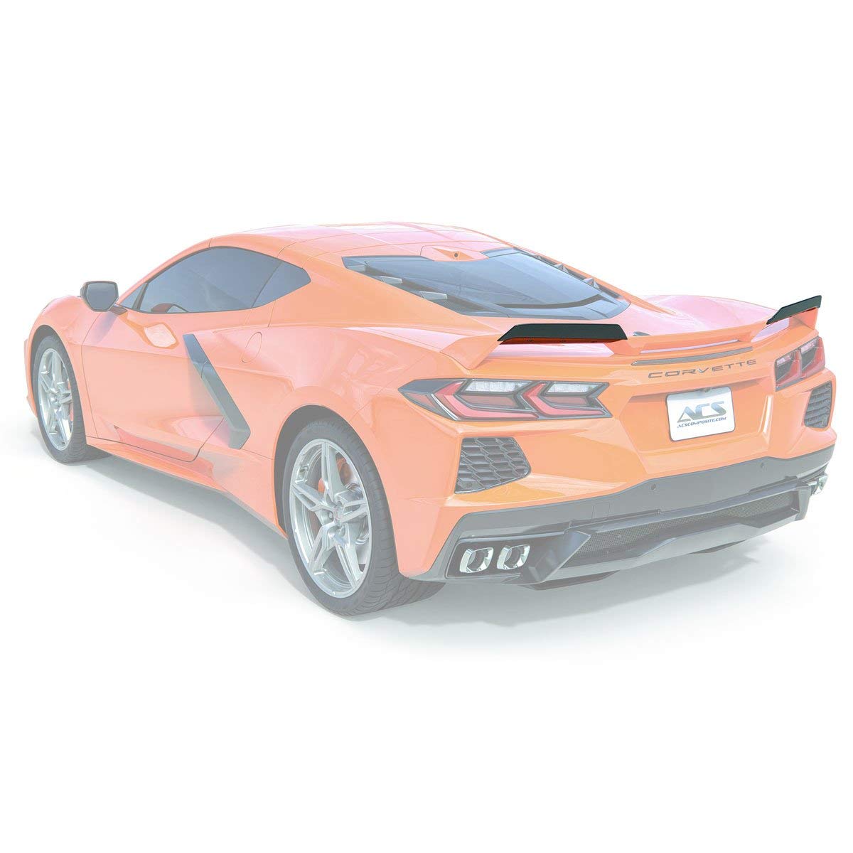 Buy ACS Composite C8 Stingray Corvette 2020+ Z51 Spoiler Wickers