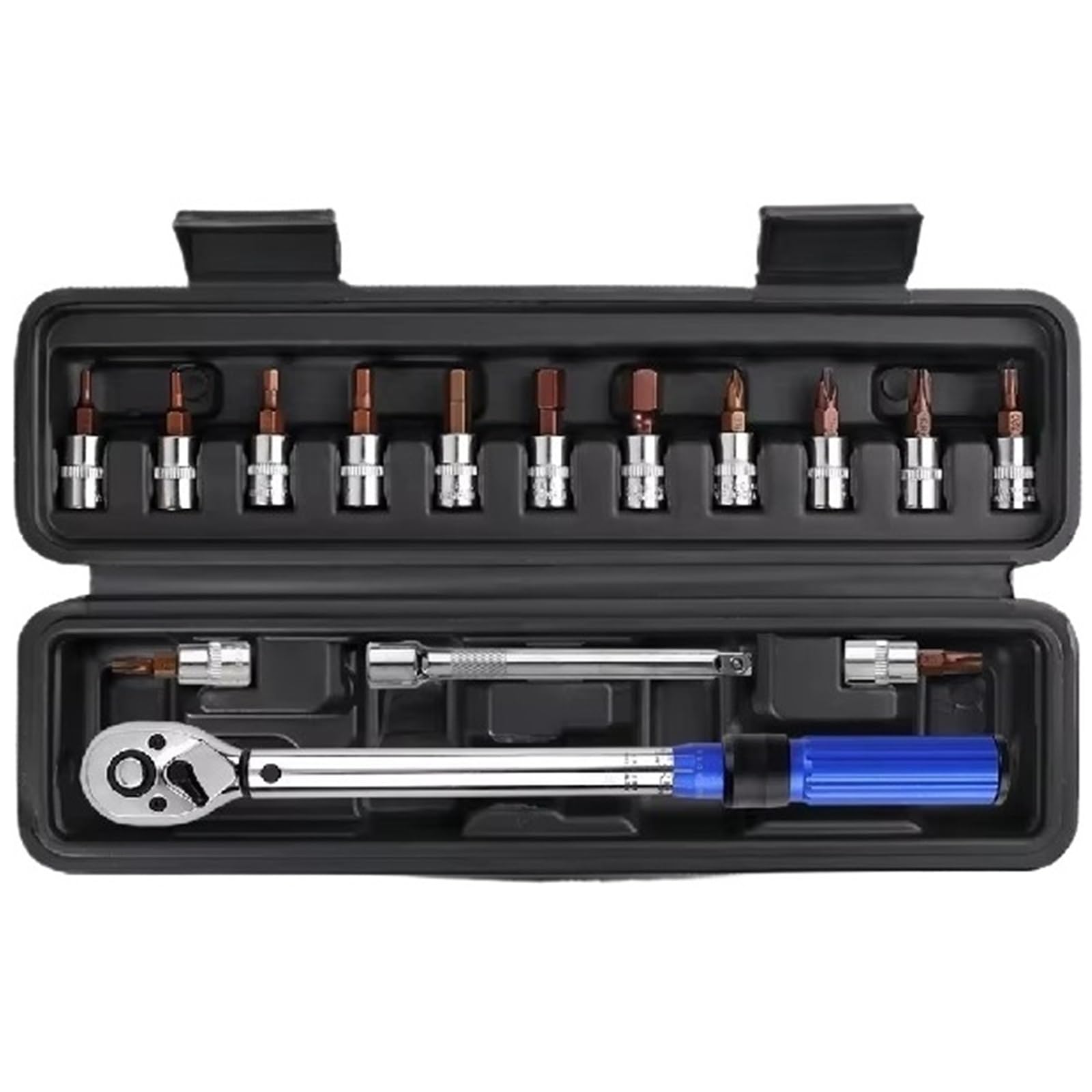ZGUOUZANTYE Ratcheting Wrench Set, 3/8" Torque Wrench Set 10-60N.m 14/16mm Magnetic Spark Plugs Socket Auto Repair Tool for Engine Maintenance​​(Dark Purple)