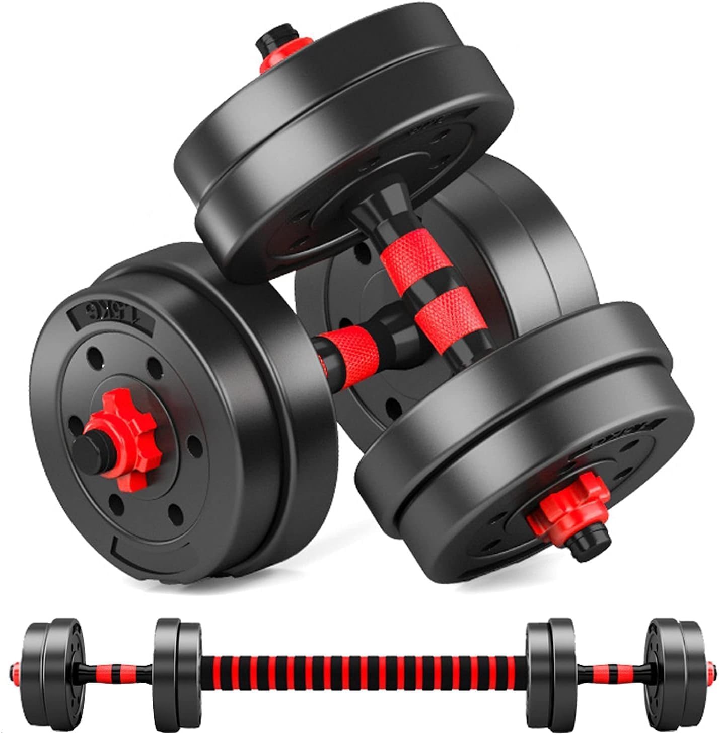 Amazon | Taimonik ダンベル 可変式 10kg 20kg 30kg 40kg 2個セット
