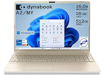 Amazon.co.jp: dynabook AZ/MY Webモデル【大画面16型
