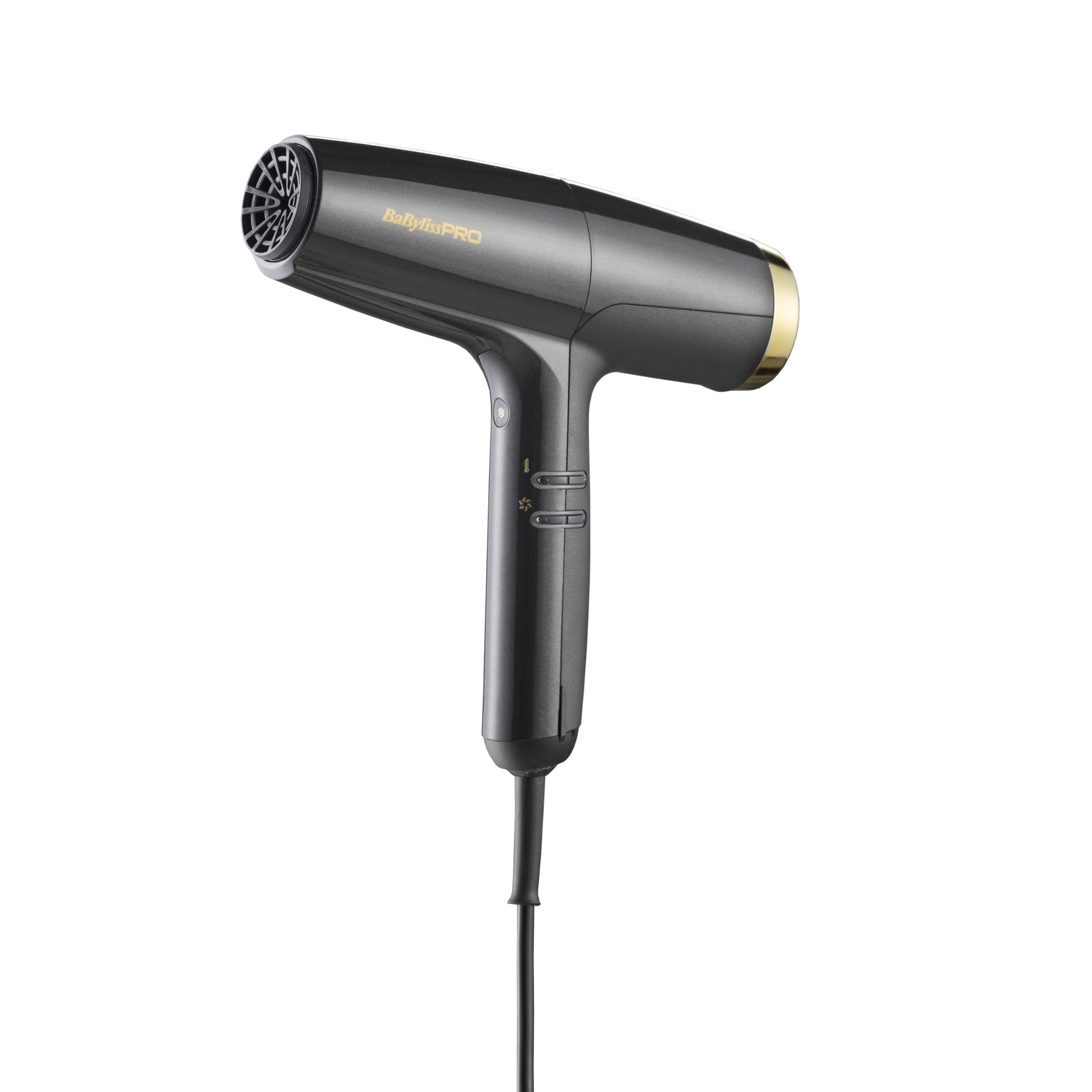 Babyliss Pro Falco Sèche-cheveux numérique haute vitesse Noir Or