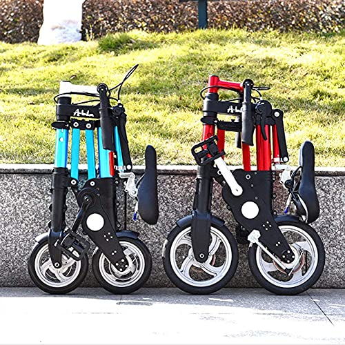 Mini Opvouwbare Fiets 8 Inch Draagbare Vouwfiets Ultra Lichte Volwassen Student Opvouwbare Carrier Fiets Voor Sport… - Afbeelding 3