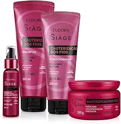 Eudora Kit Siàge Cauterização dos Fios (4 itens)