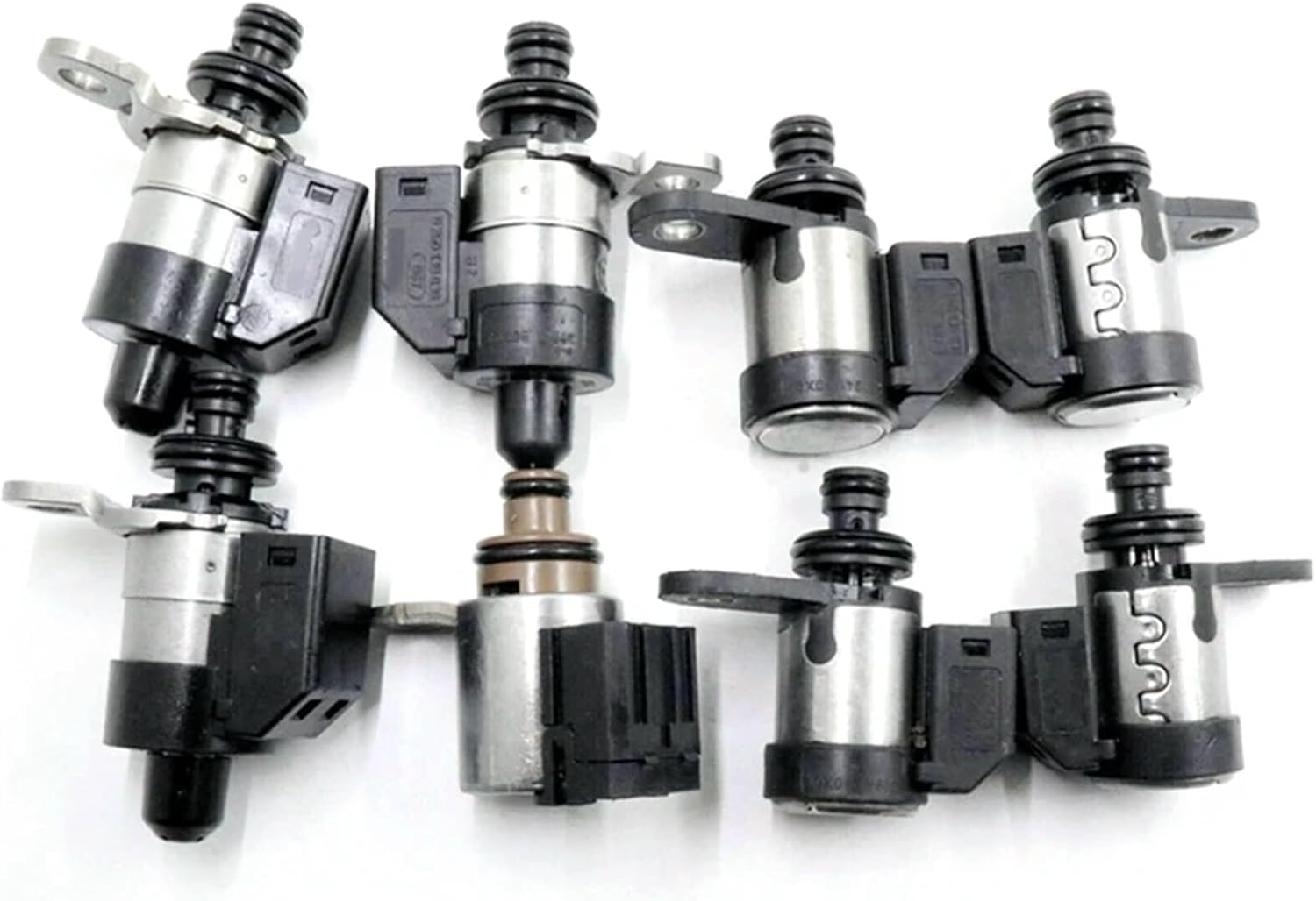 8PCS Transmission Solenoid Kit 5EAT Compatible With 5-Speed Subaru Exiga Impreza Legacy Outback Forester Tribeca 31705-AA430