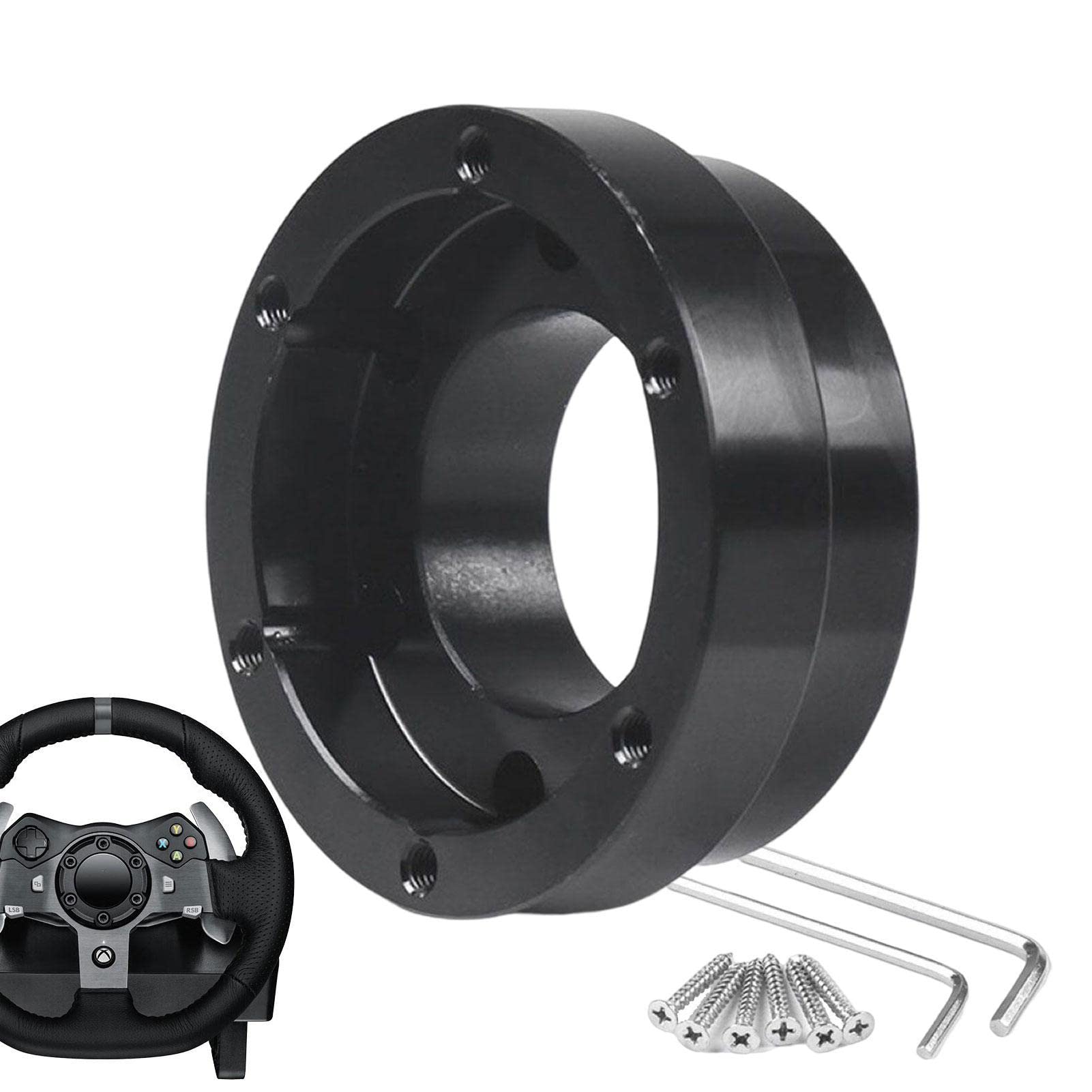 Piastra Adattatore CNC Per Volante Logitech G25, G27, G29, G920 - Personalizza Il Tuo Setup - Foto 6